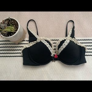 Vintage Betsey Johnson Bikini Top